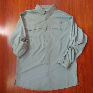 Columbia Button Down PFG Shirt